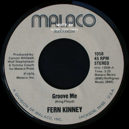 Fern Kinney - Groove Me / Let's Keep It Right There side A