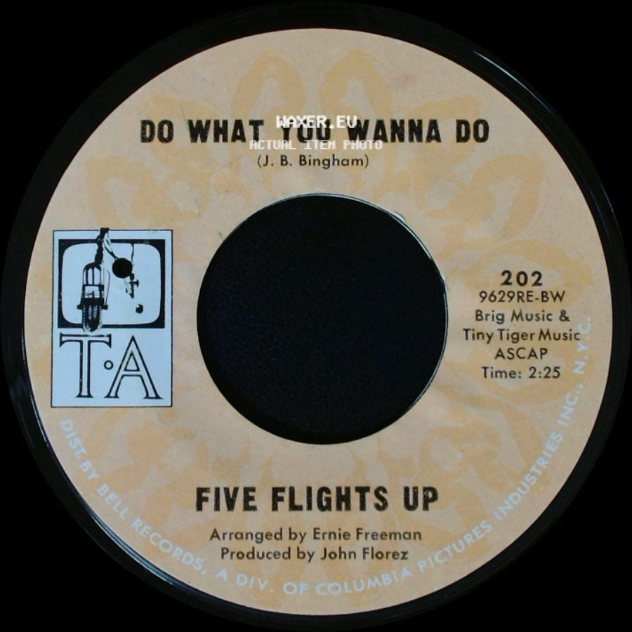 Five Flights Up - Black Cat / Do What You Wanna Do side B