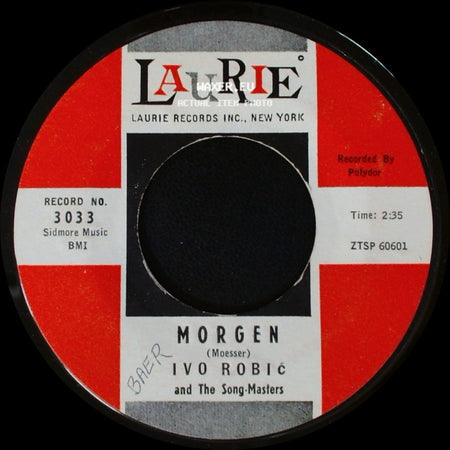 Ivo Robic And The Song-Masters - Morgen / Ay, Ay, Ay Paloma side A