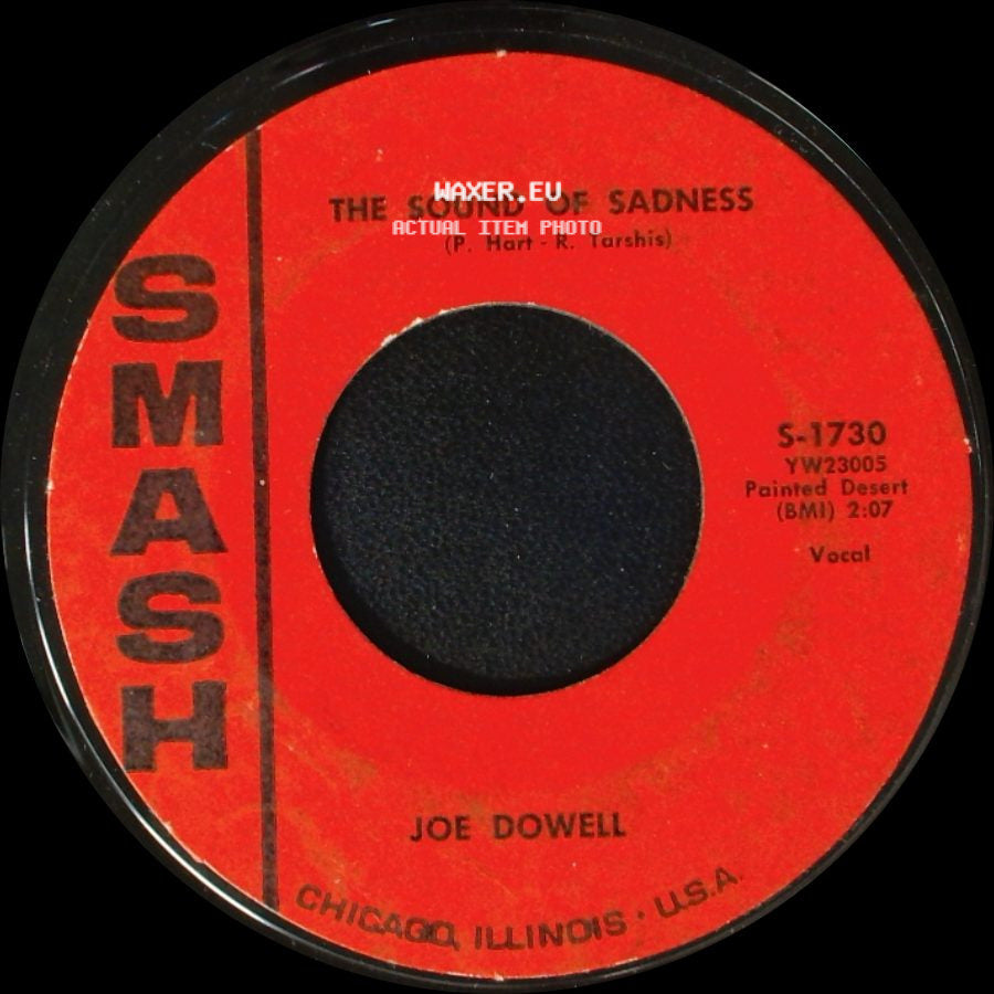 Joe Dowell - The Sound Of Sadness / The Thorn On The Rose side A