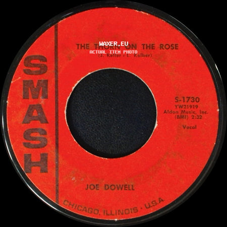 Joe Dowell - The Sound Of Sadness / The Thorn On The Rose side B
