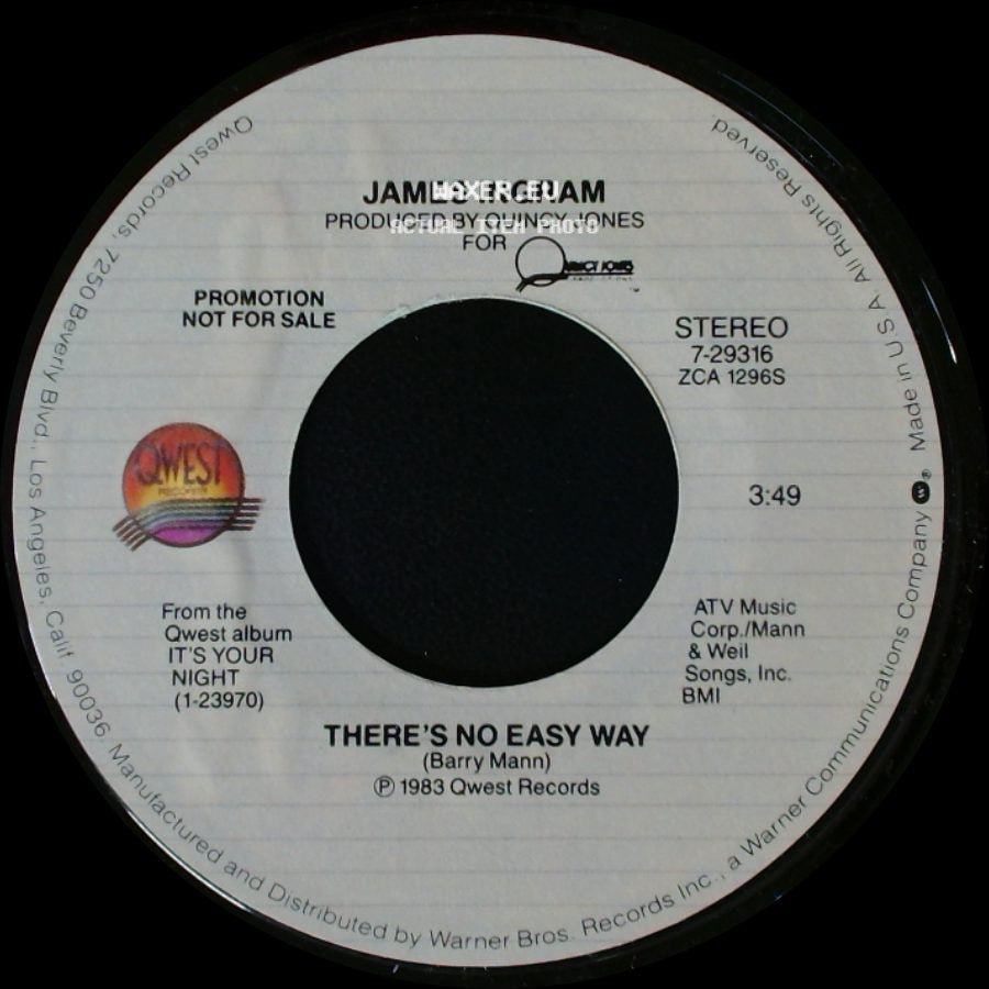 James Ingram - There's No Easy Way / There's No Easy Way side B