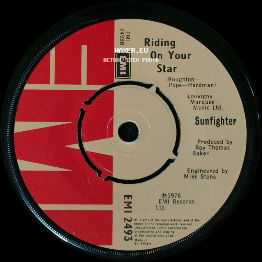 Sunfighter - Riding On Your Star / Drag Race Queen side A