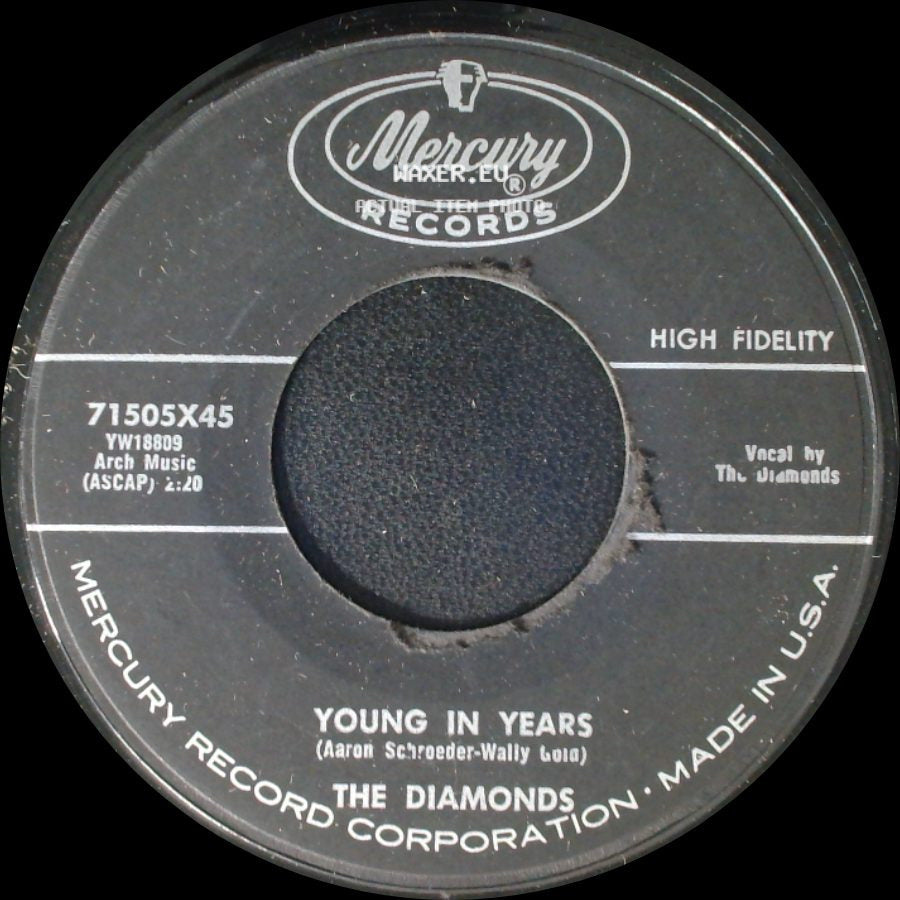 The Diamonds - Young In Years / The Twenty Second Day side A