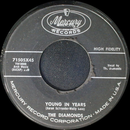 The Diamonds - Young In Years / The Twenty Second Day side A