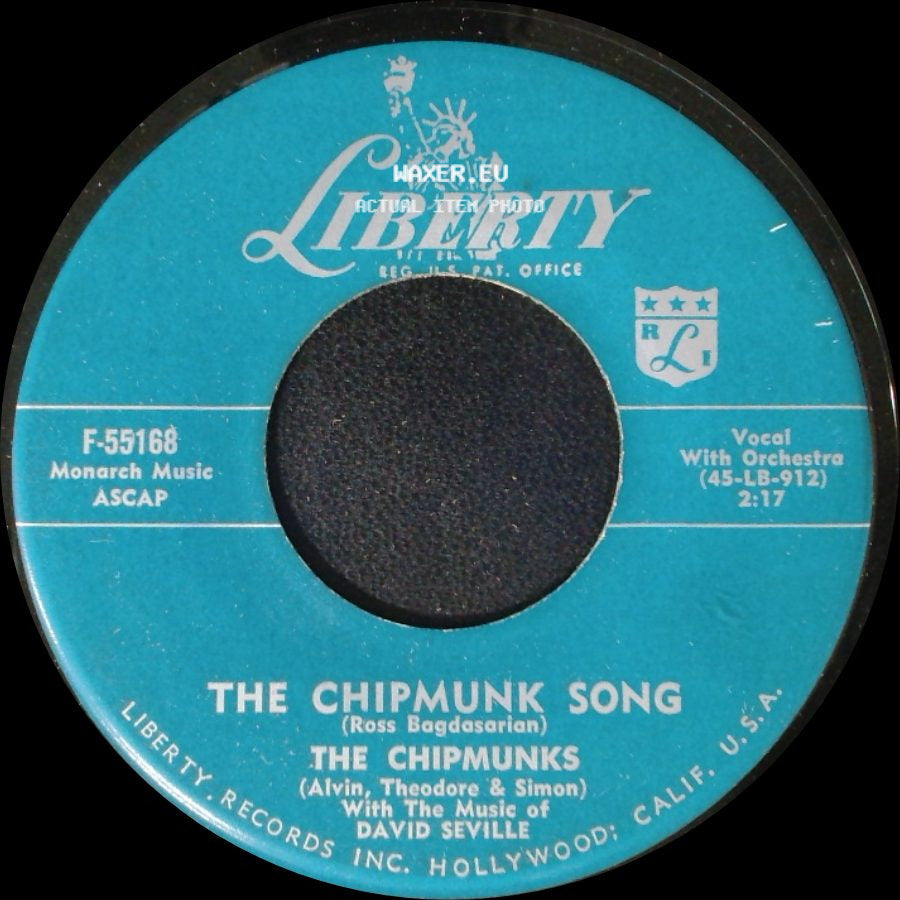 The Chipmunks / David Seville - The Chipmunk Song / Almost Good side A
