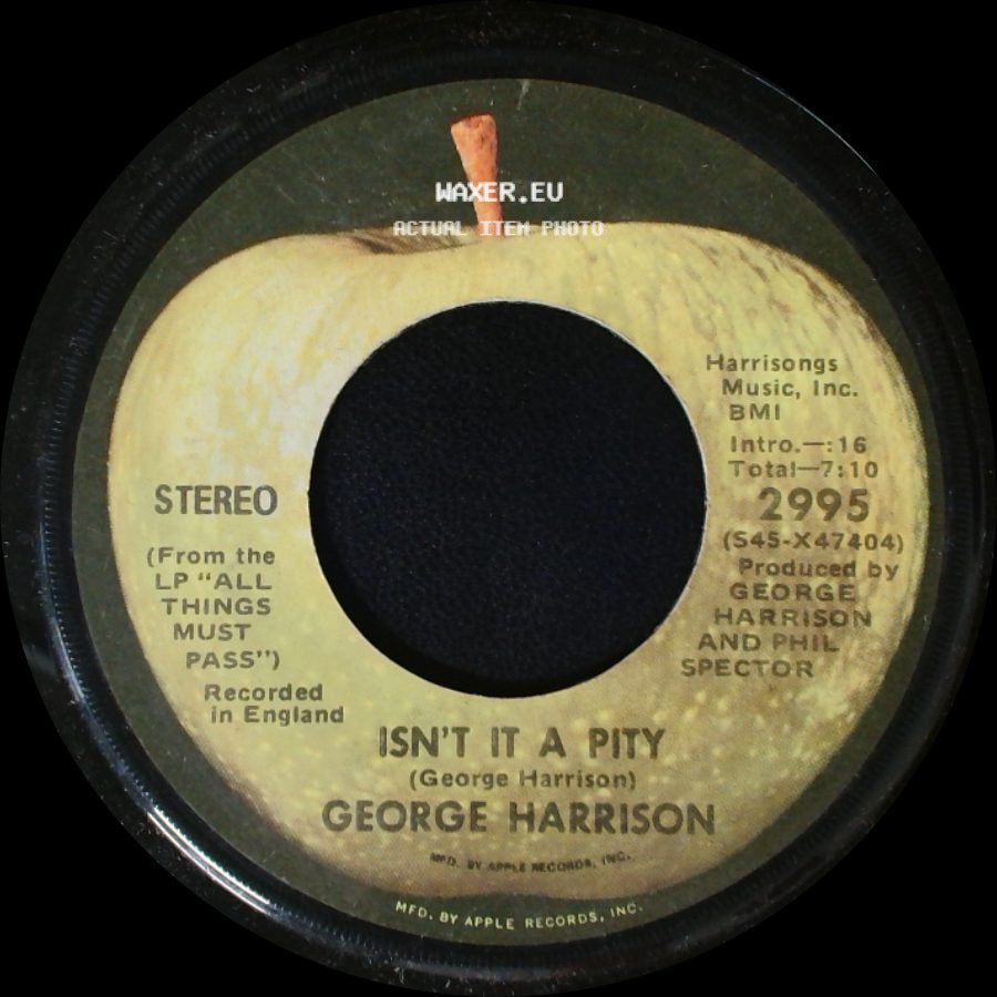 George Harrison - Isn't It A Pity / My Sweet Lord side A