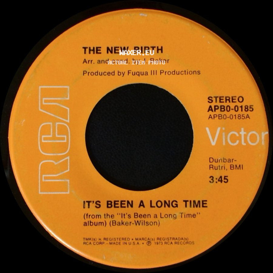 The New Birth - Keep On Doin' It / It's Been A Long Time side B