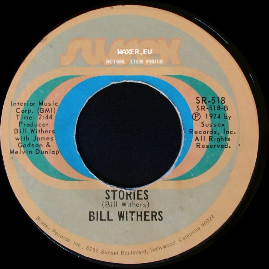 Bill Withers - You / Stories side B