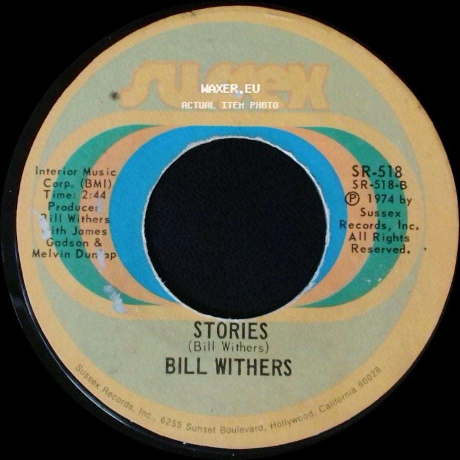 Bill Withers - You / Stories side B