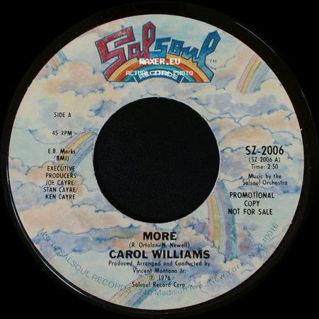 Carol Williams - More / More Of More side A