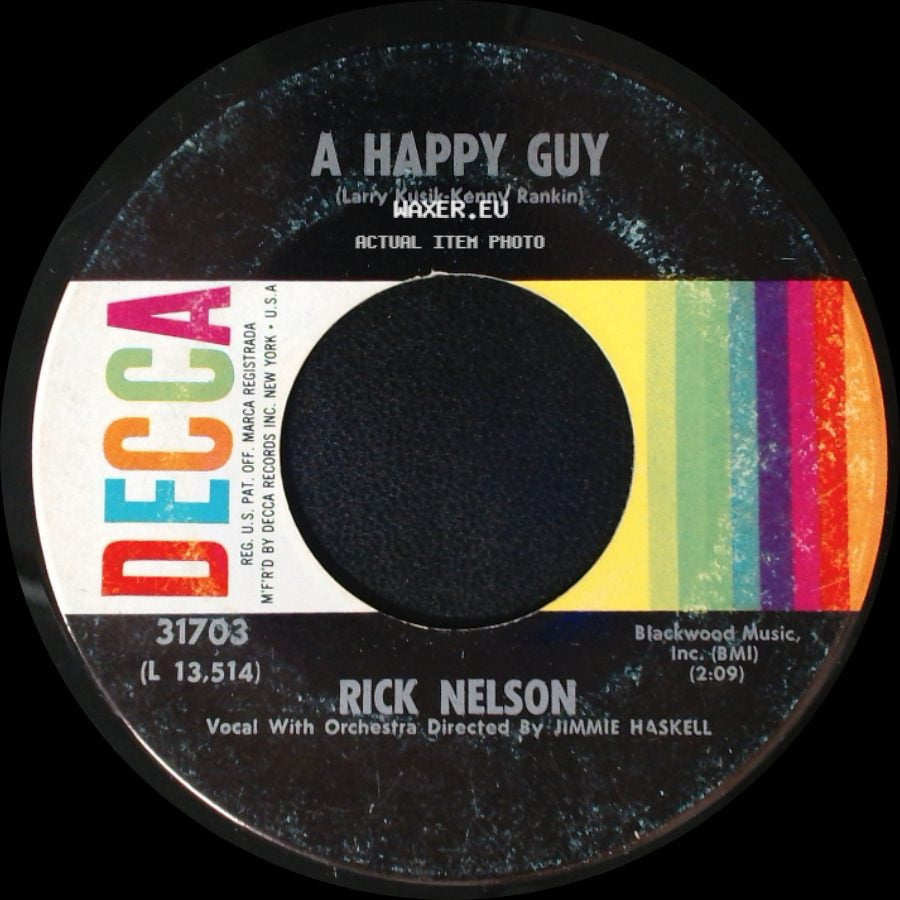 Rick Nelson - A Happy Guy / Don't Breathe A Word side A
