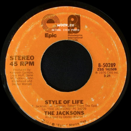The Jacksons - Style Of Life / Enjoy Yourself side A