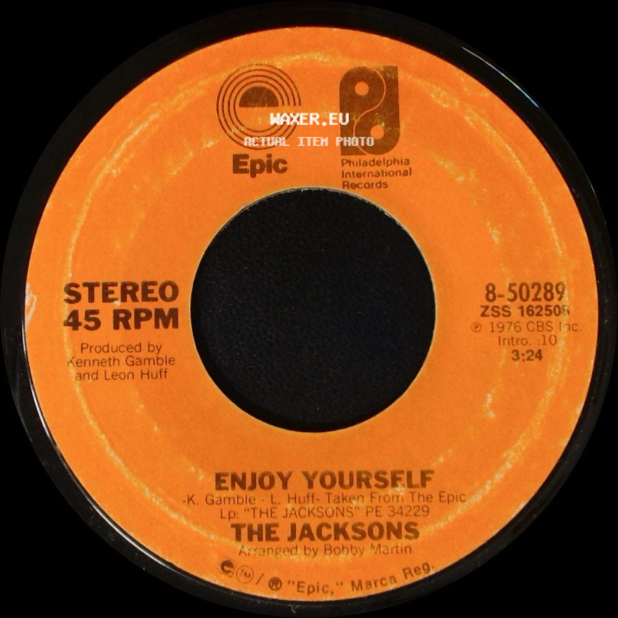 The Jacksons - Style Of Life / Enjoy Yourself side B
