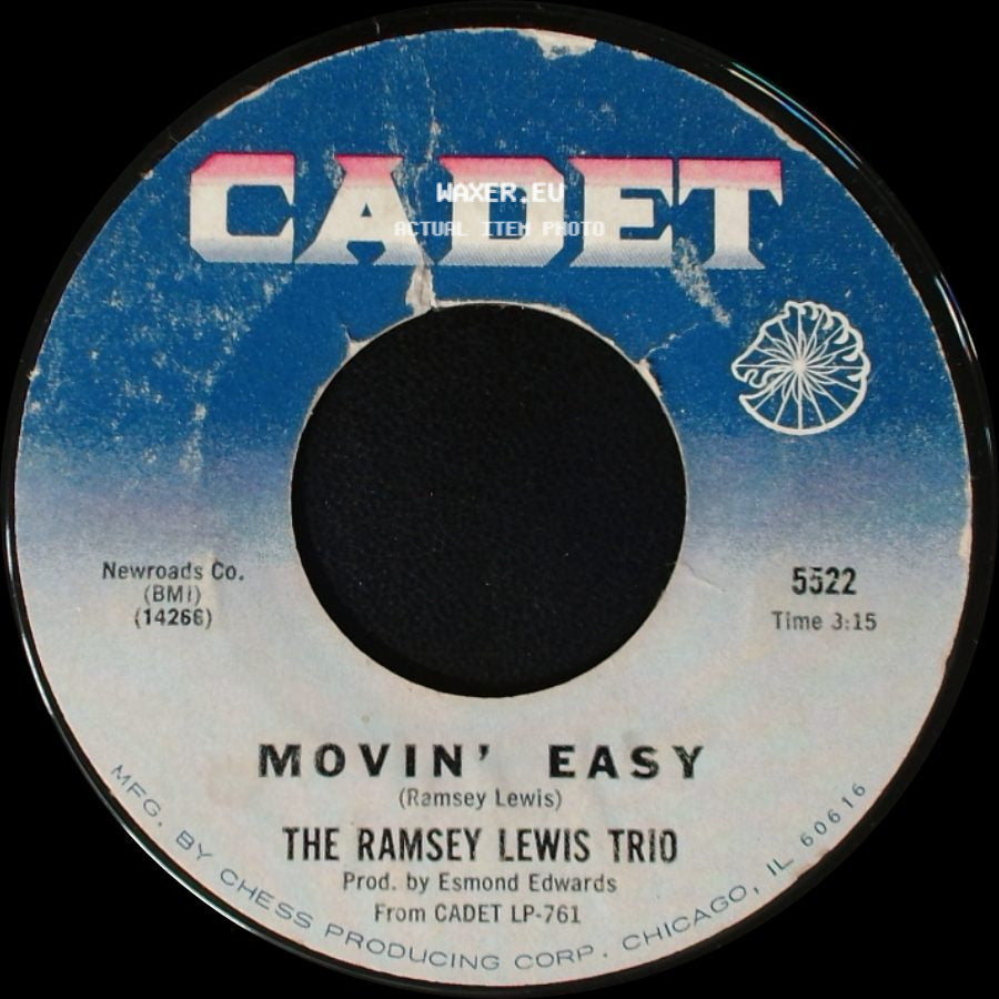 The Ramsey Lewis Trio - Hang On Sloopy / Movin' Easy side B