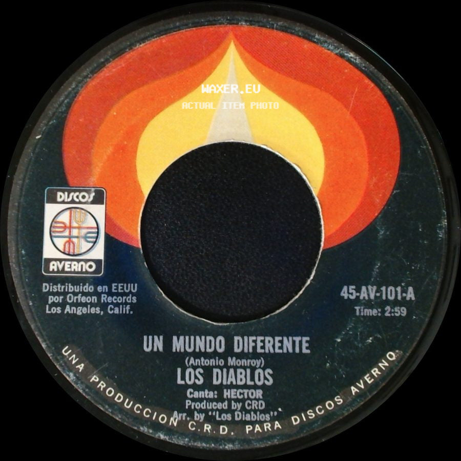 Los Diablos - Un Mundo Diferente / El Tren De Seis side A