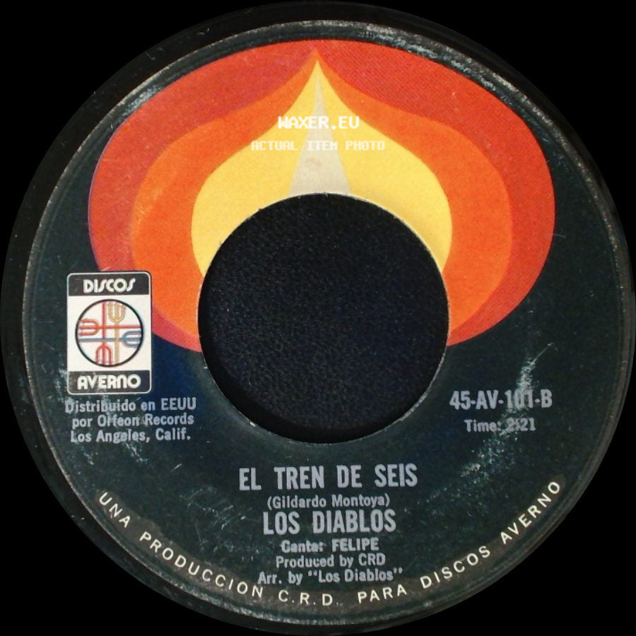 Los Diablos - Un Mundo Diferente / El Tren De Seis side B