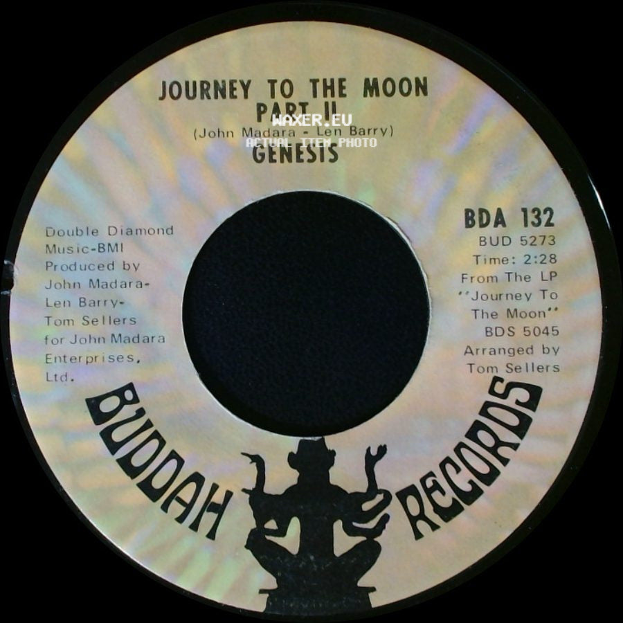 Genesis - Journey To The Moon Part I / Journey To The Moon Part Ii side B