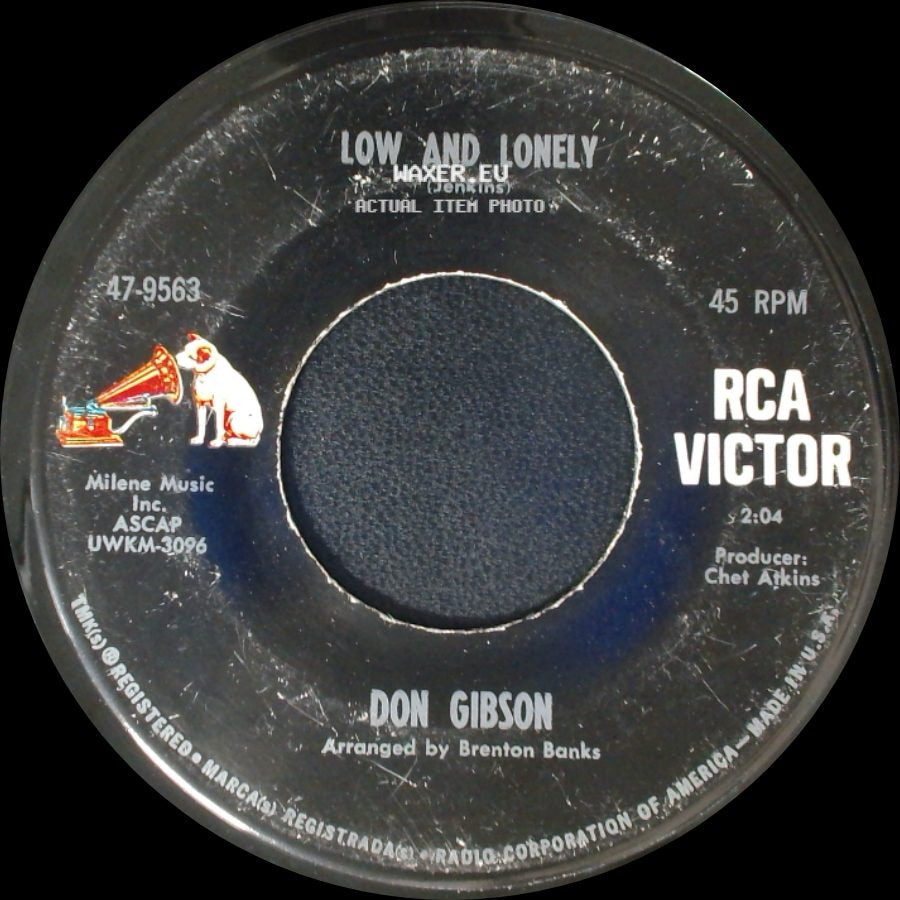 Don Gibson - Low And Lonely / It's A Long, Long Way To Georgia side A