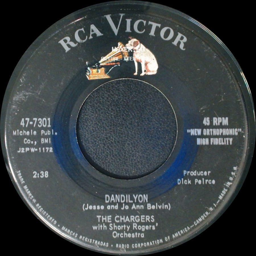 The Chargers With Shorty Rogers' Orchestra - Old Macdonald / Dandilyon side B