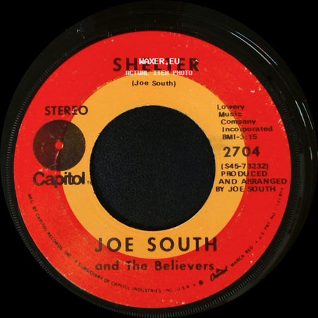 Joe South And The Believers - Walk A Mile In My Shoes / Shelter side B