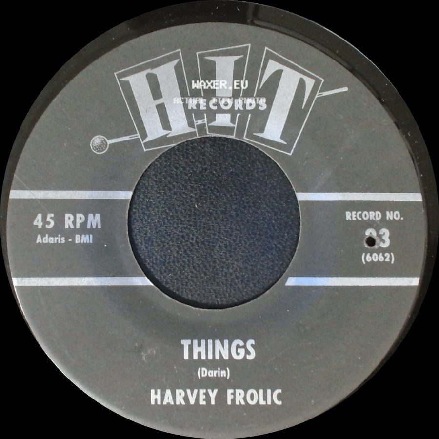 Harvey Frolic / Connie Landers - Things / Heart In Hand side A