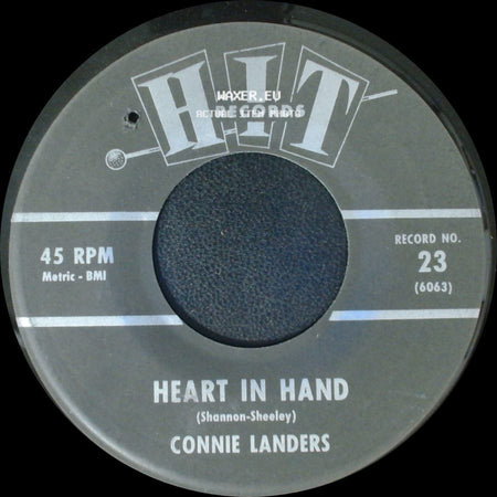 Harvey Frolic / Connie Landers - Things / Heart In Hand side B
