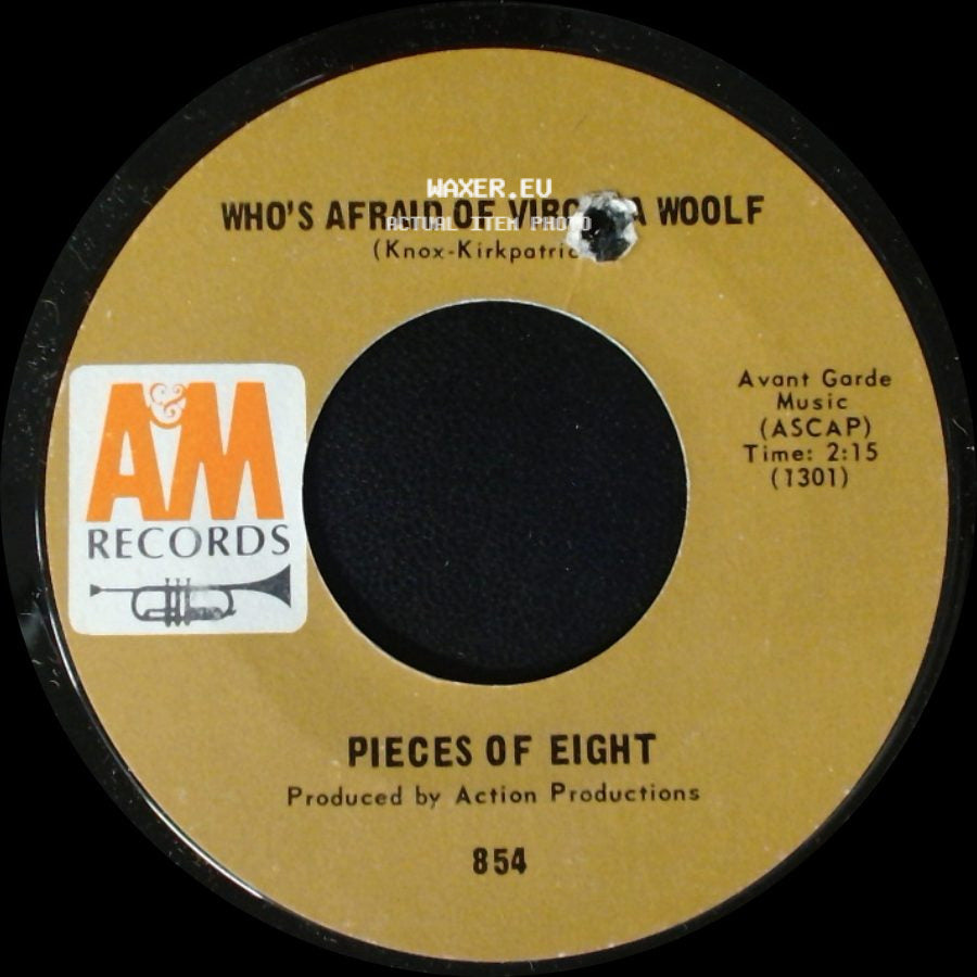 Pieces Of Eight - Lonely Drifter / Who's Afraid Of Virginia Woolf side B