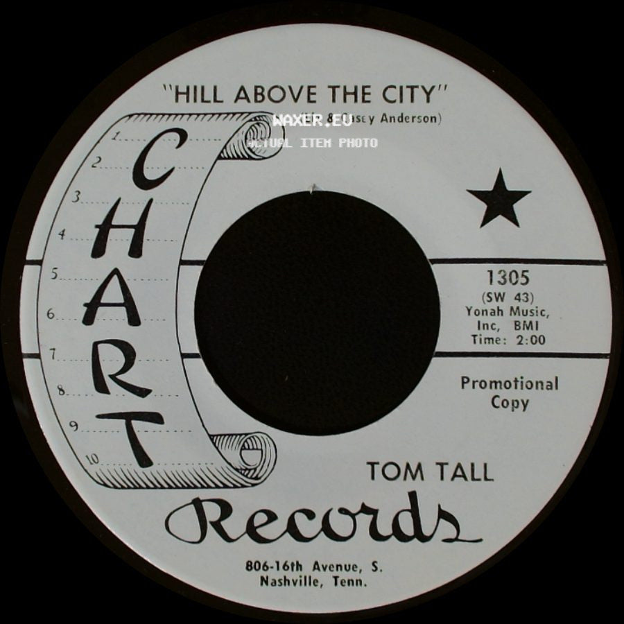 Tom Tall - Hill Above The City / Eyes Look Away side A