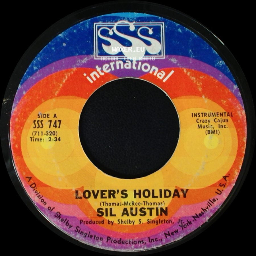 Sil Austin - Lover's Holiday / Honey side A