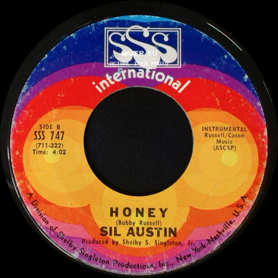 Sil Austin - Lover's Holiday / Honey side B