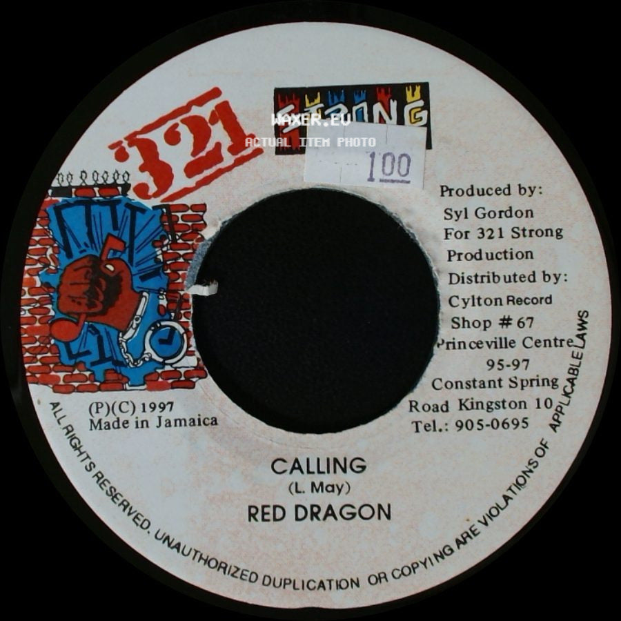 Sly & Lenky / Red Dragon - Version Peppersauce / Calling side B