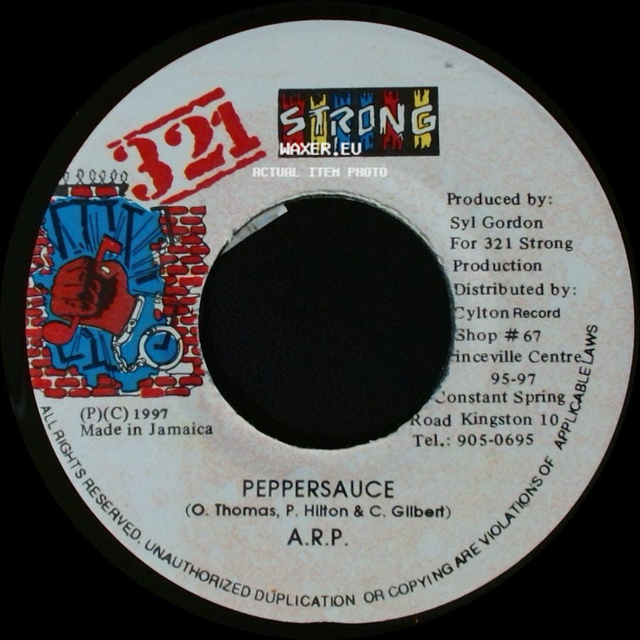 Sly & Lenky / A.R.P. - Peppersauce Version / Peppersauce side B