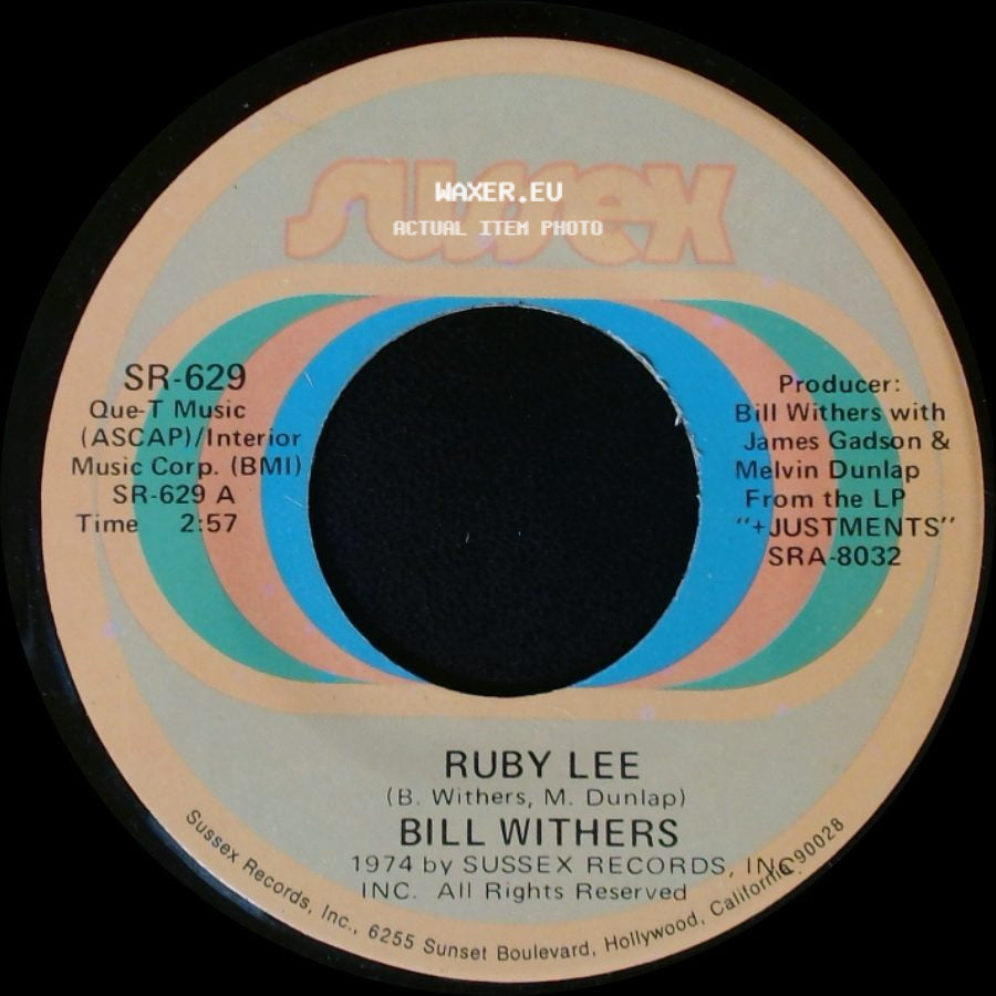 Bill Withers - Heartbreak Road / Ruby Lee side B