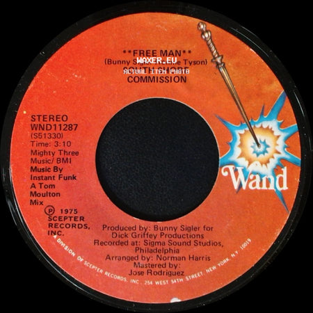 South Shore Commission - Free Man / Free Man **Disco Mix** side A