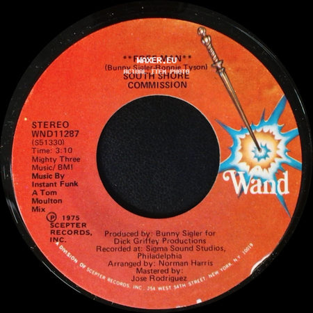 South Shore Commission - Free Man / Free Man **Disco Mix** side A