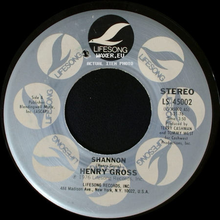 Henry Gross - Shannon / Pokey side A
