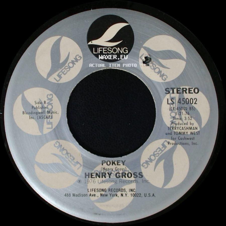 Henry Gross - Shannon / Pokey side B