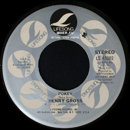 Henry Gross - Shannon / Pokey side B