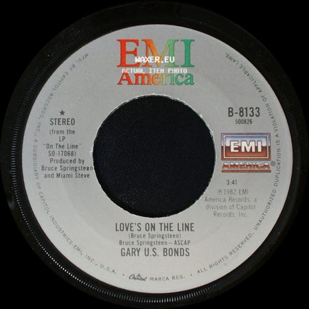 Gary U.S. Bonds - Way Back When / Love's On The Line side B