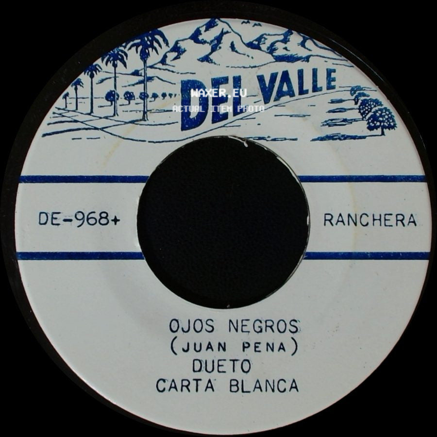 Dueto Carta Blanca - Chiquitita (Adda) / Ojos Negros side B
