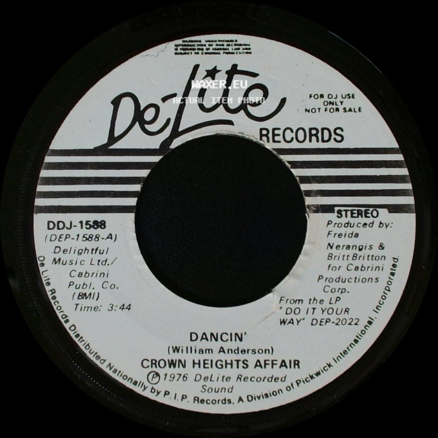 Crown Heights Affair - Dancin' / Dancin' side B