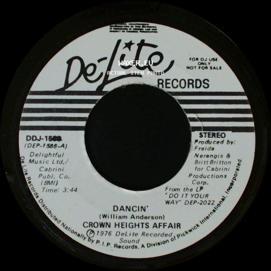 Crown Heights Affair - Dancin' / Dancin' side B