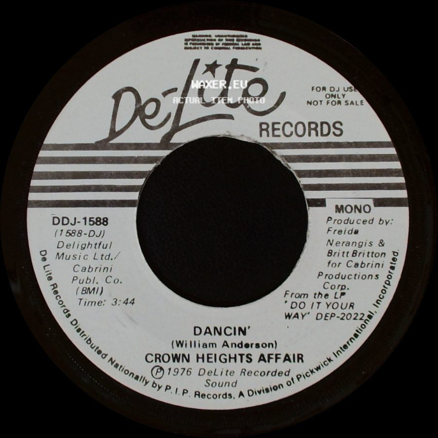 Crown Heights Affair - Dancin' / Dancin' side A