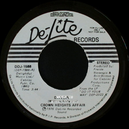 Crown Heights Affair - Dancin' / Dancin' side B