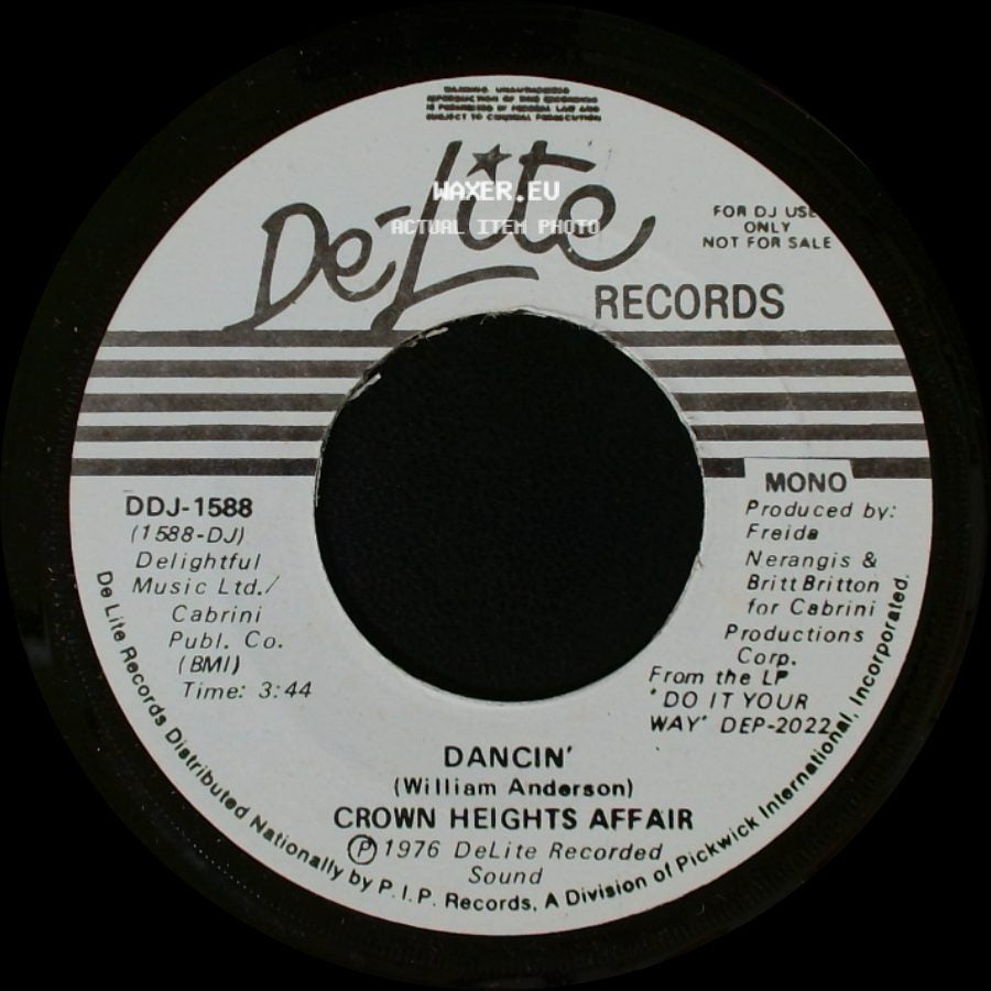 Crown Heights Affair - Dancin' / Dancin' side A