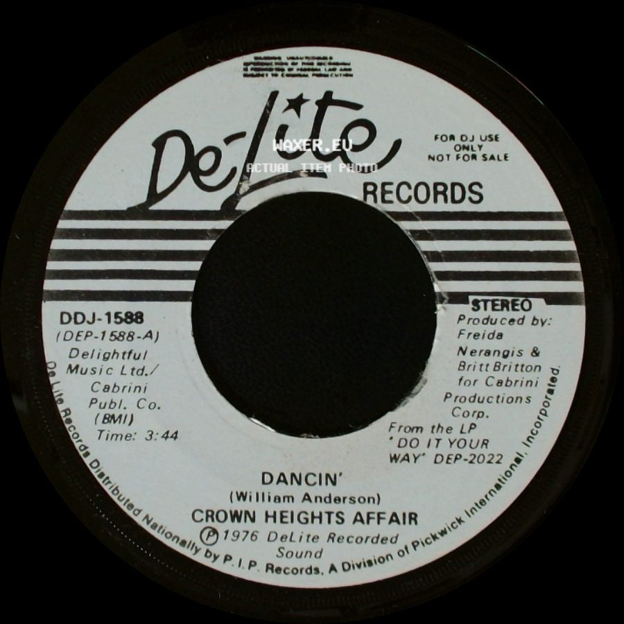Crown Heights Affair - Dancin' / Dancin' side B