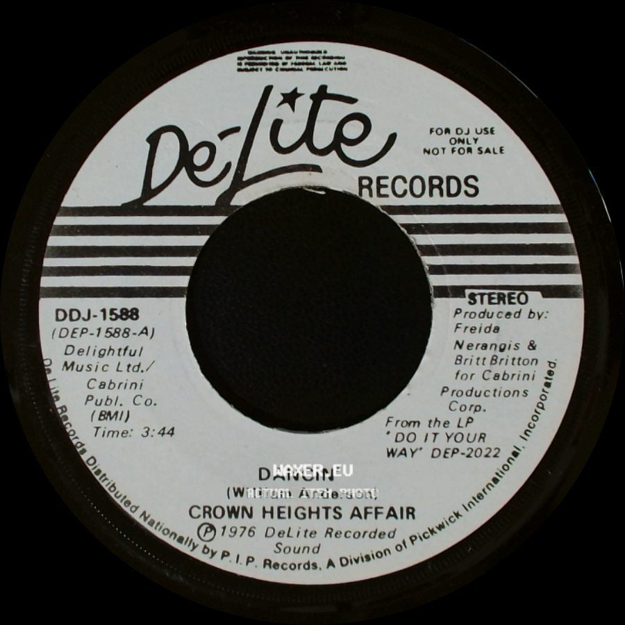 Crown Heights Affair - Dancin' / Dancin' side B