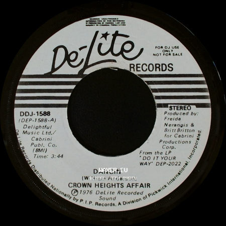 Crown Heights Affair - Dancin' / Dancin' side B