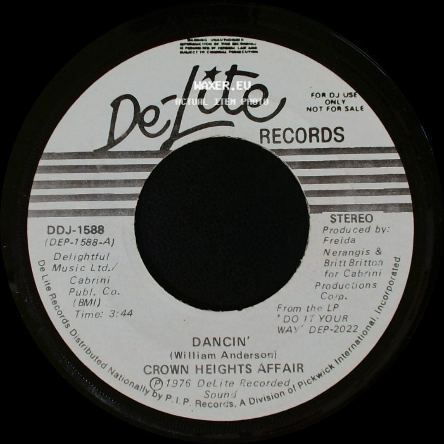 Crown Heights Affair - Dancin' / Dancin' side B